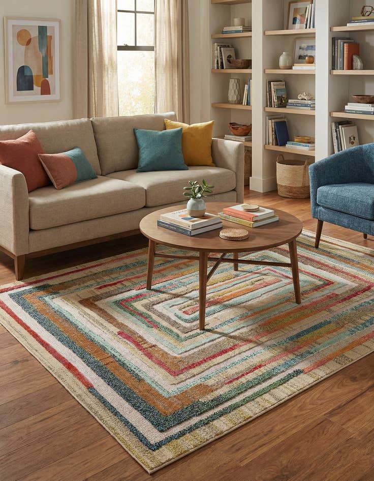 Detail image of  5' x 7'  Washable Casablanca Indoor / Outdoor Rug