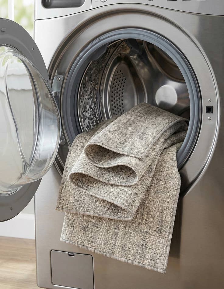 Detail image of 2' x 8'  Washable Modern Indoor / Outdoor Runner Rug