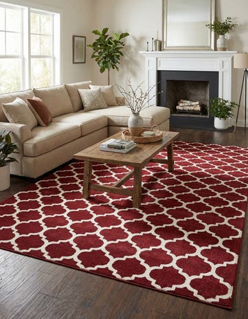 10' x 13' Lattice Rug