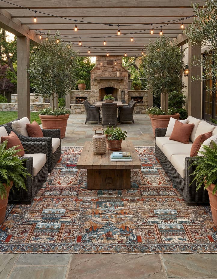 10' x 14' Easy-Clean Traditional Indoor / Ou...