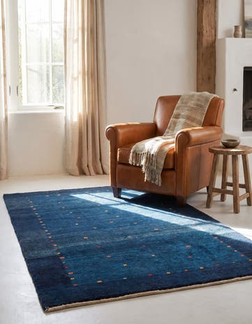 3' 11 x 6' 2 Gabbeh Rug