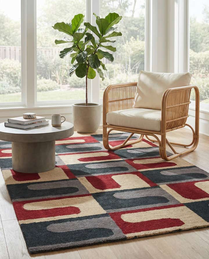 5' x 8' Luna Wool Rug