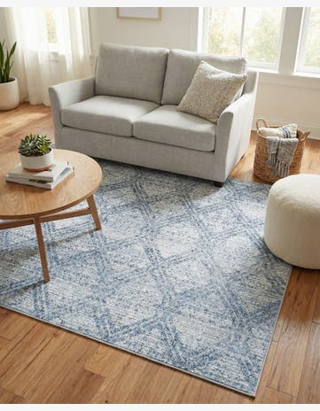 5' 3 x 5' 3 Kamala Washable Square Rug