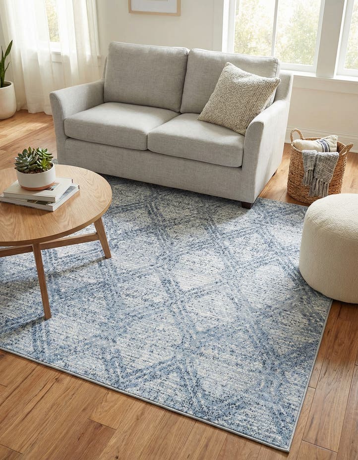 5' 3 x 5' 3 Kamala Washable Square ...