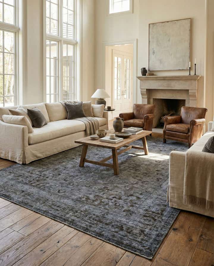8' 2 x 11' Hand Knotted Ultra Vintage Persian Wool Rug
