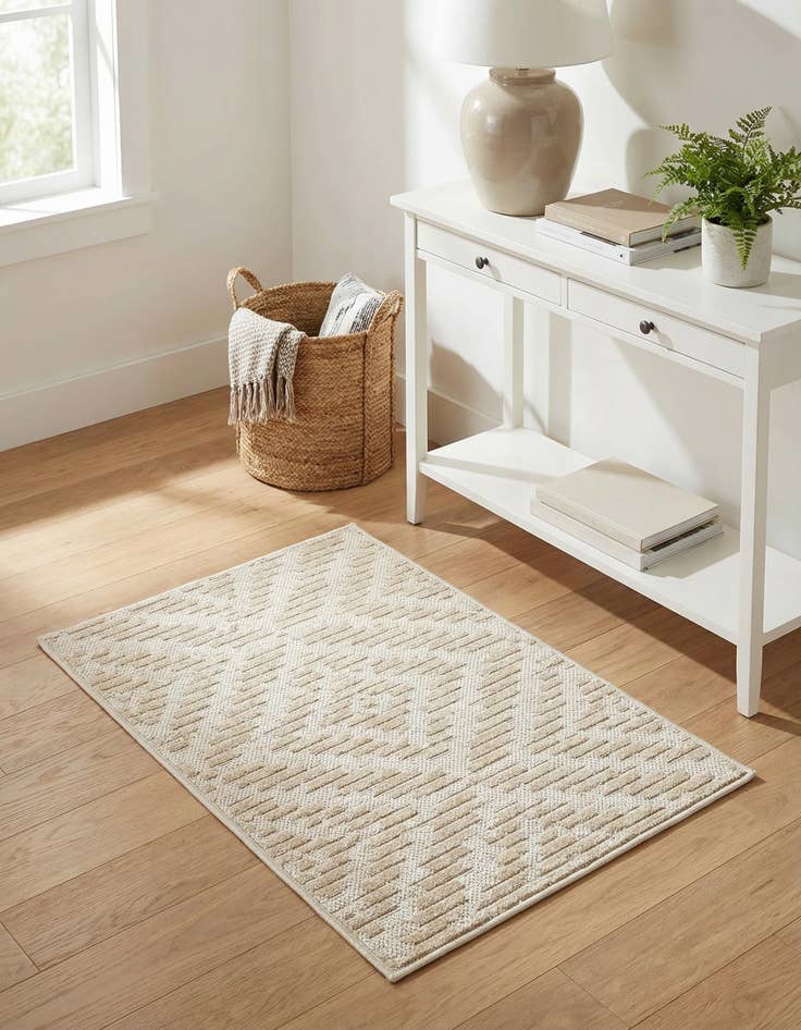Detail image of 2' x 3'  Washable Sabrina Soto Indoor / Outdoor Rug