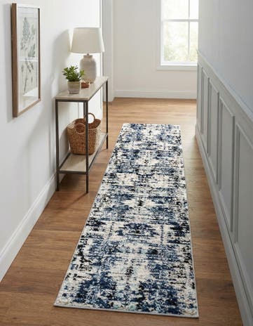 Blue Tucson Runner Rug