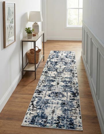 Blue Tucson Runner Rug
