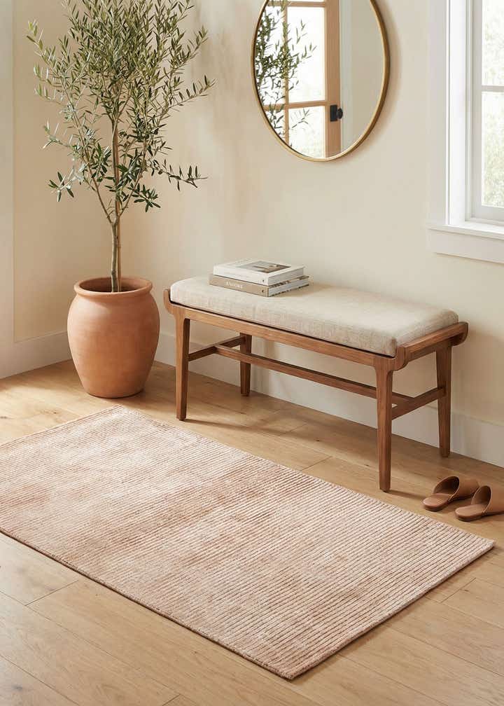 2' 7 x 5' 1 Hand Knotted Darya Wool Rug