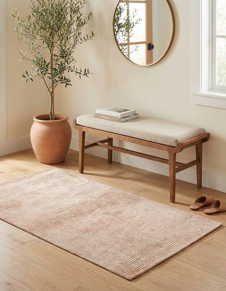 Detail image of  2' 7 x 5' 1  Hand Knotted Darya Wool Rug