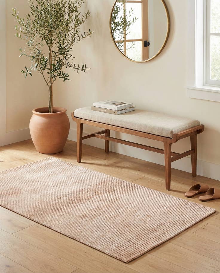 Detail image of 2' 7 x 5' 1 Hand Knotted Darya Wool Rug