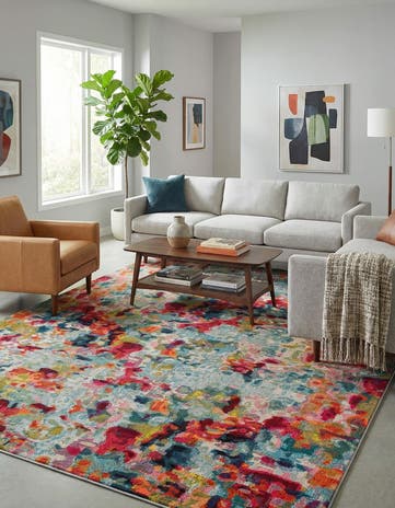 10' 6 x 16' 5 Washable Theia Rug