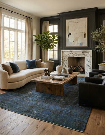 8' 10 x 12' 1 Hand Knotted Ultra Vintage Persian Wool Rug