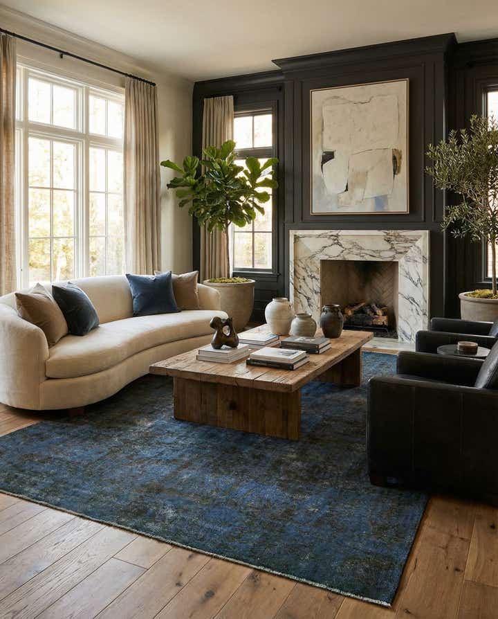 8' 10 x 12' 1 Hand Knotted Ultra Vintage Persian Wool Rug