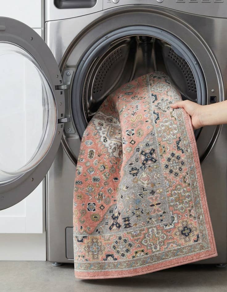 Detail image of  5' 3 x 8' Kamala Washable Rug