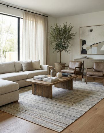 8' 9 x 12' Hand Woven Kilim Modern Wool Rug