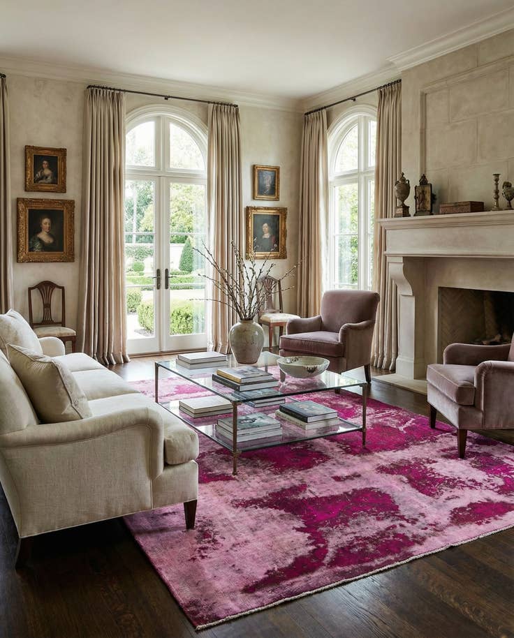 Detail image of 7' 10 x 12' 2 Hand Knotted Ultra Vintage Persian Wool Rug