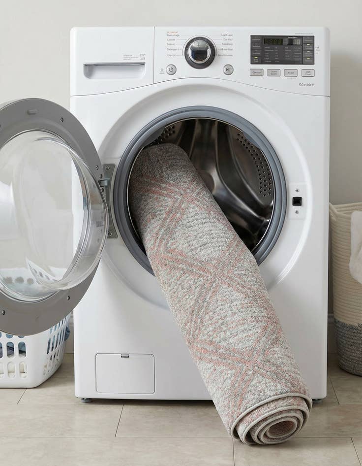 Detail image of 3' 3 x 5' 3 Kamala Washable Rug