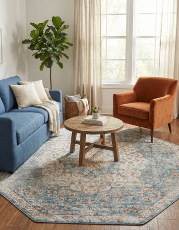 7' x 7' Newport Octagon Rug
