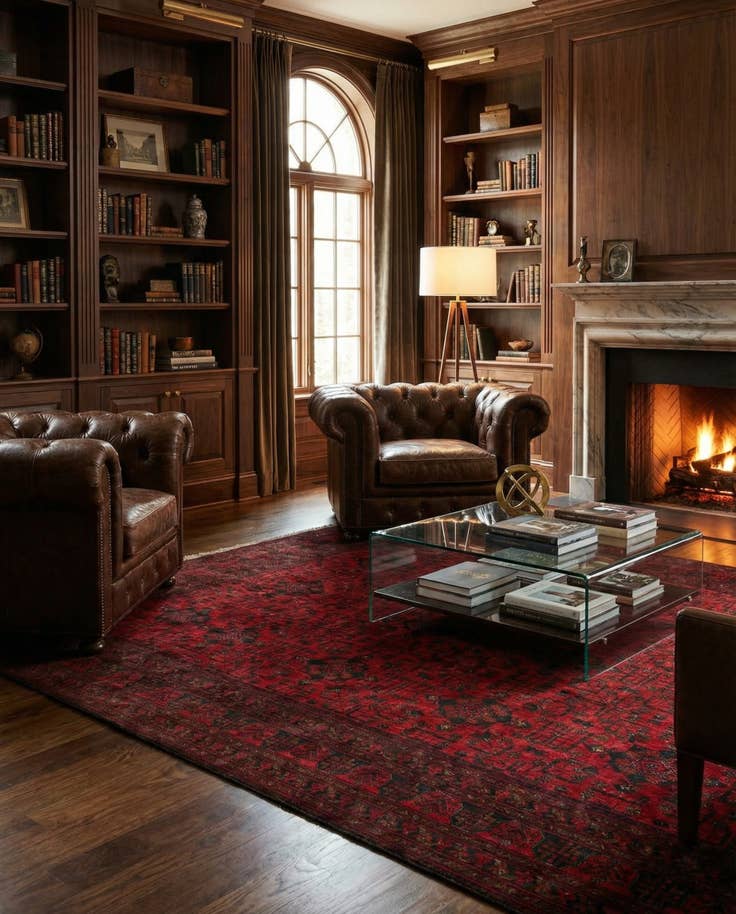 Detail image of 6' 9 x 9' 7 Hand Knotted Khal Mohammadi Wool Rug