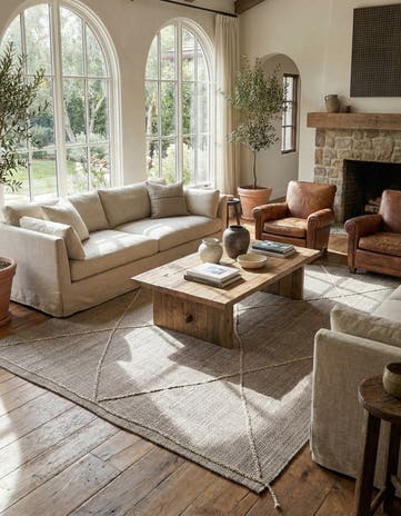 9' x 12' 2 Hand Knotted Darya Wool Rug