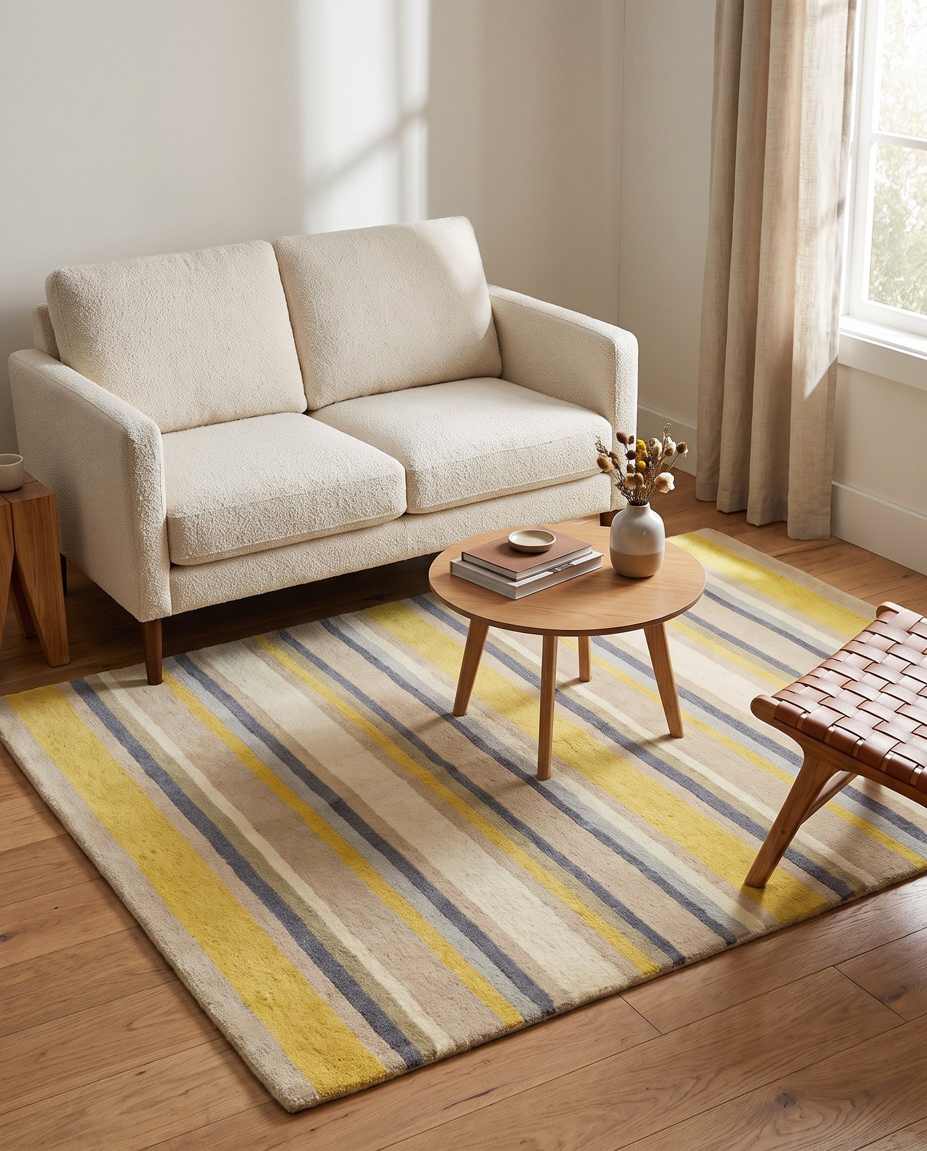 4' x 5' 8 Luna Wool Rug