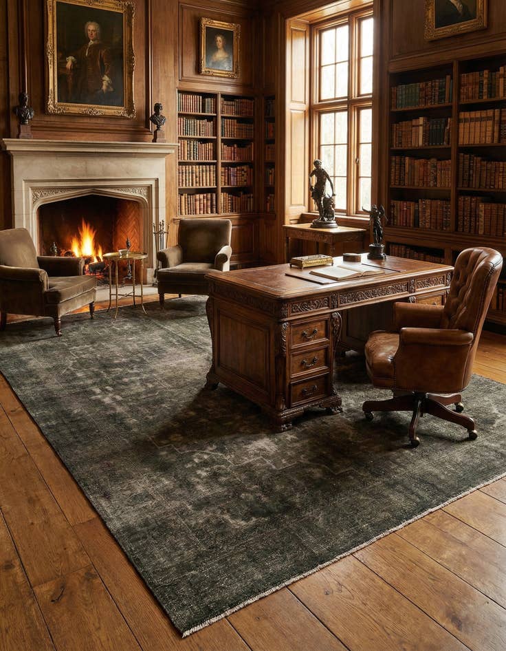 Detail image of 9' 4 x 12' 4 Vintage Royal Rug