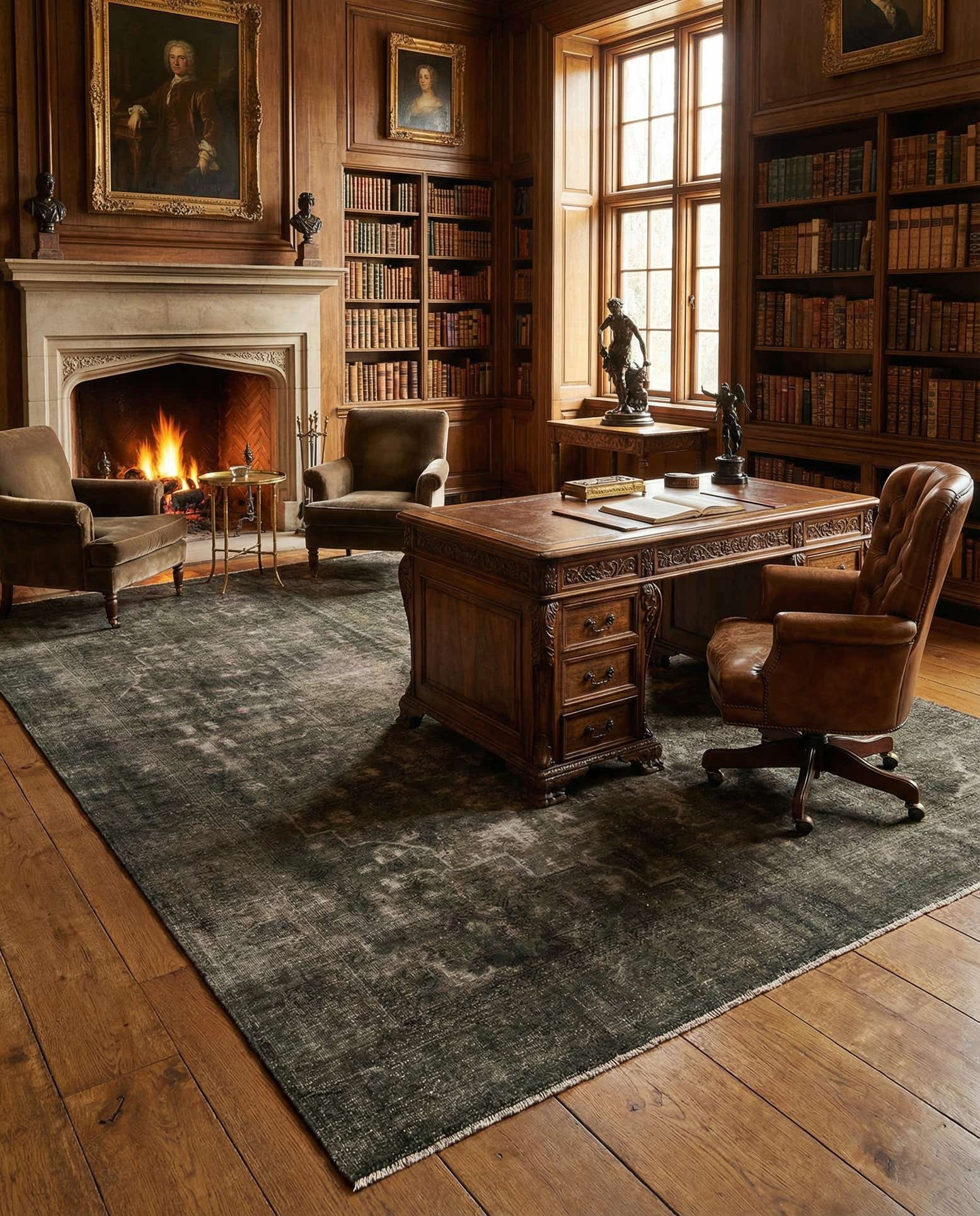 9' 4 x 12' 4 Vintage Royal Rug