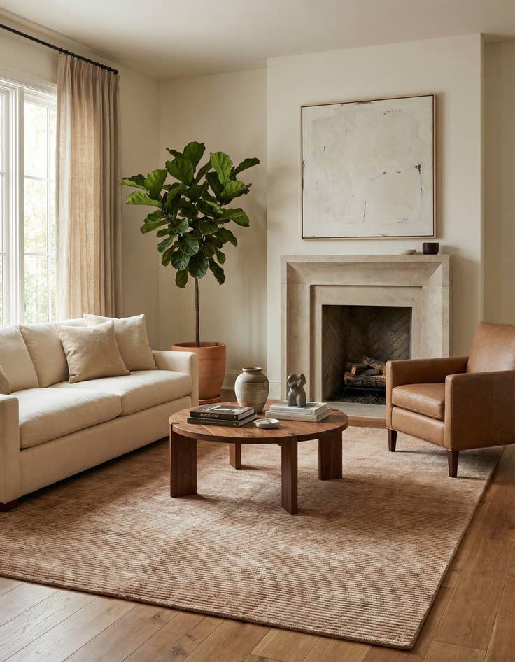 Detail image of 4' 11 x 6' 9  Hand Knotted Darya Wool Rug