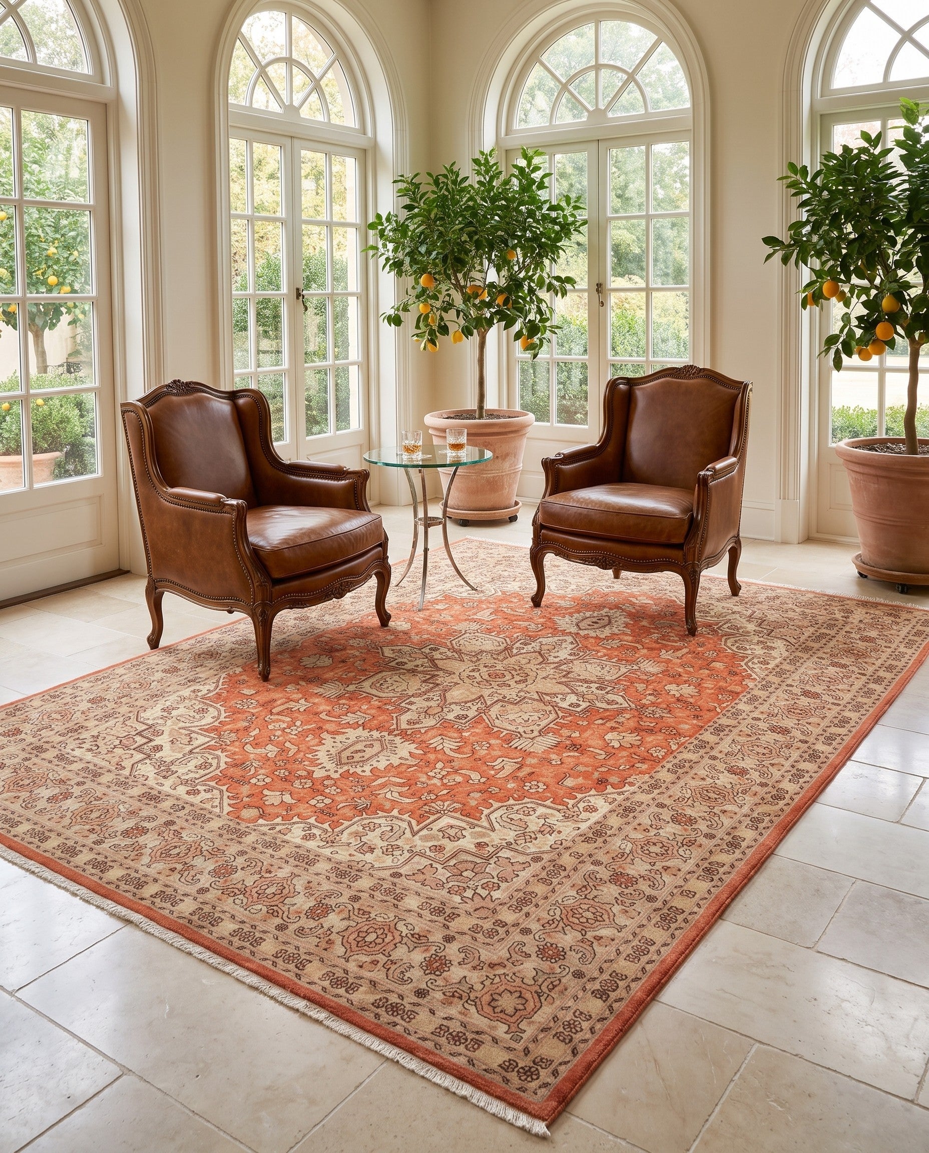 5' x 6' 11 Tabriz Rug