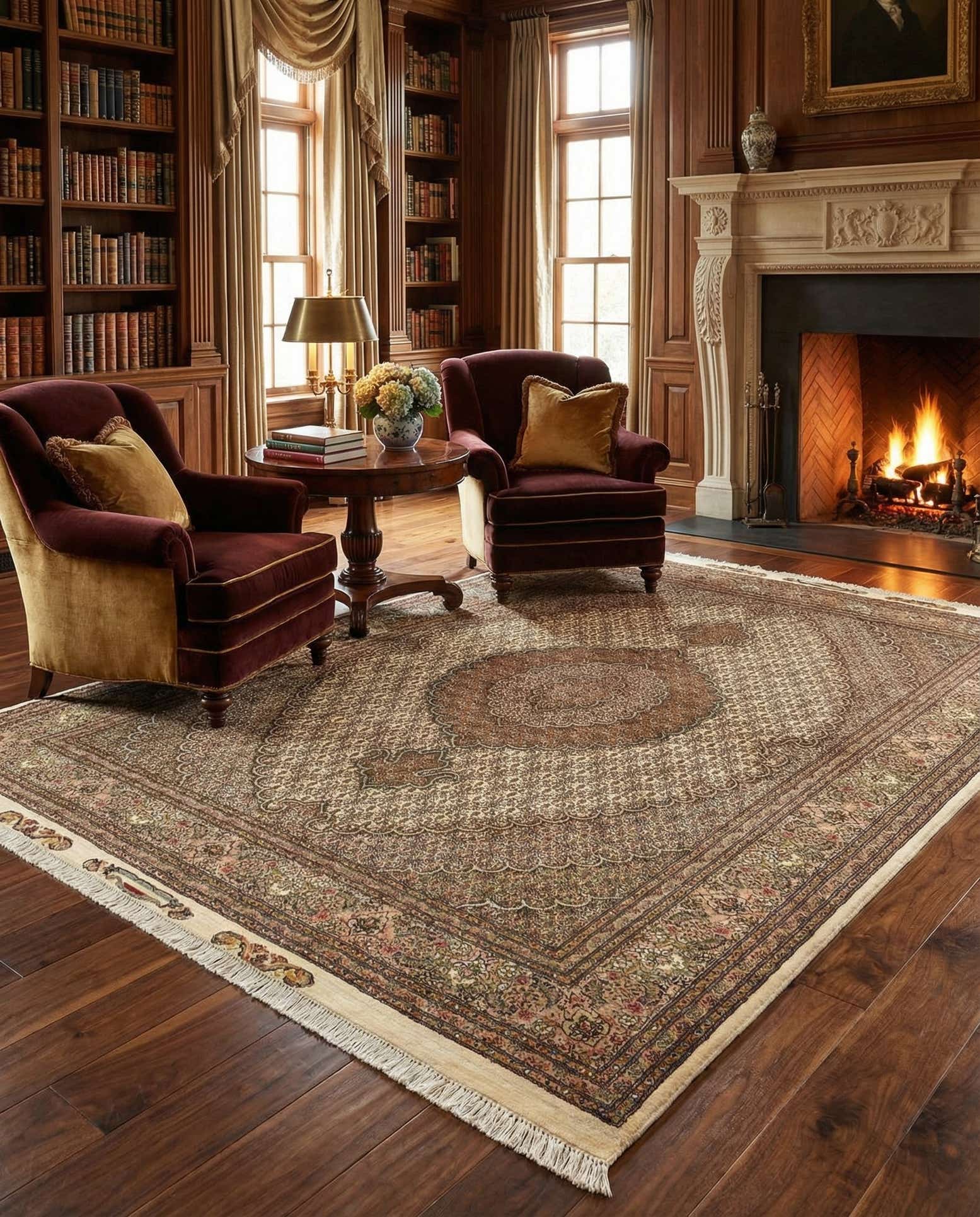 5' 8 x 8' 6 Tabriz Rug