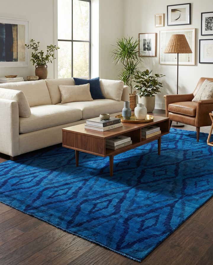 6' 5 x 9' 9 Hand Knotted Darya Wool Rug
