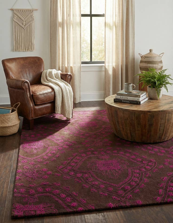 Detail image of 5' 7 x 7' 10 Luna Wool Rug