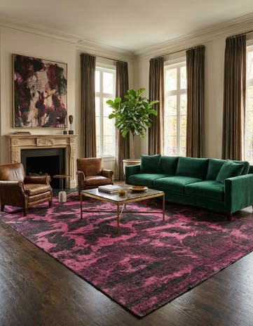 6' 2 x 9' Vintage Royal Wool Rug