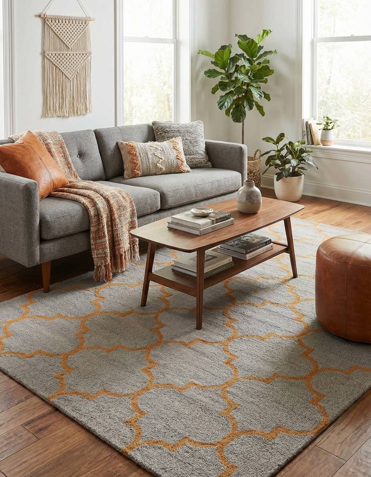 Detail image of  5' 1 x 8' Luna Rug