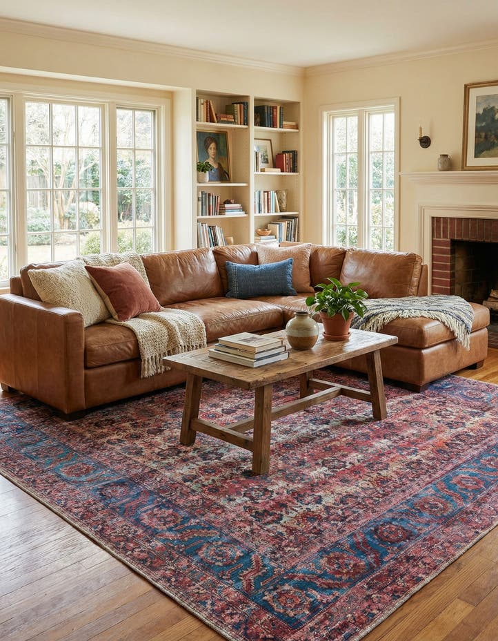 10' 6 x 10' 6 Washable Maahru Square Rug