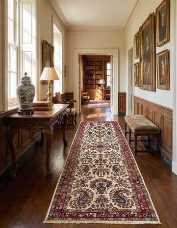 2' 10 x 10' 6 Hamedan Wool Runner Rug
