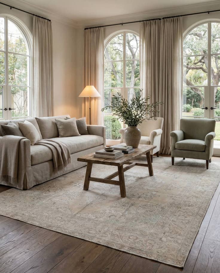 Detail image of 9' 6 x 12' 8 Hand Knotted Ultra Vintage Persian Wool Rug