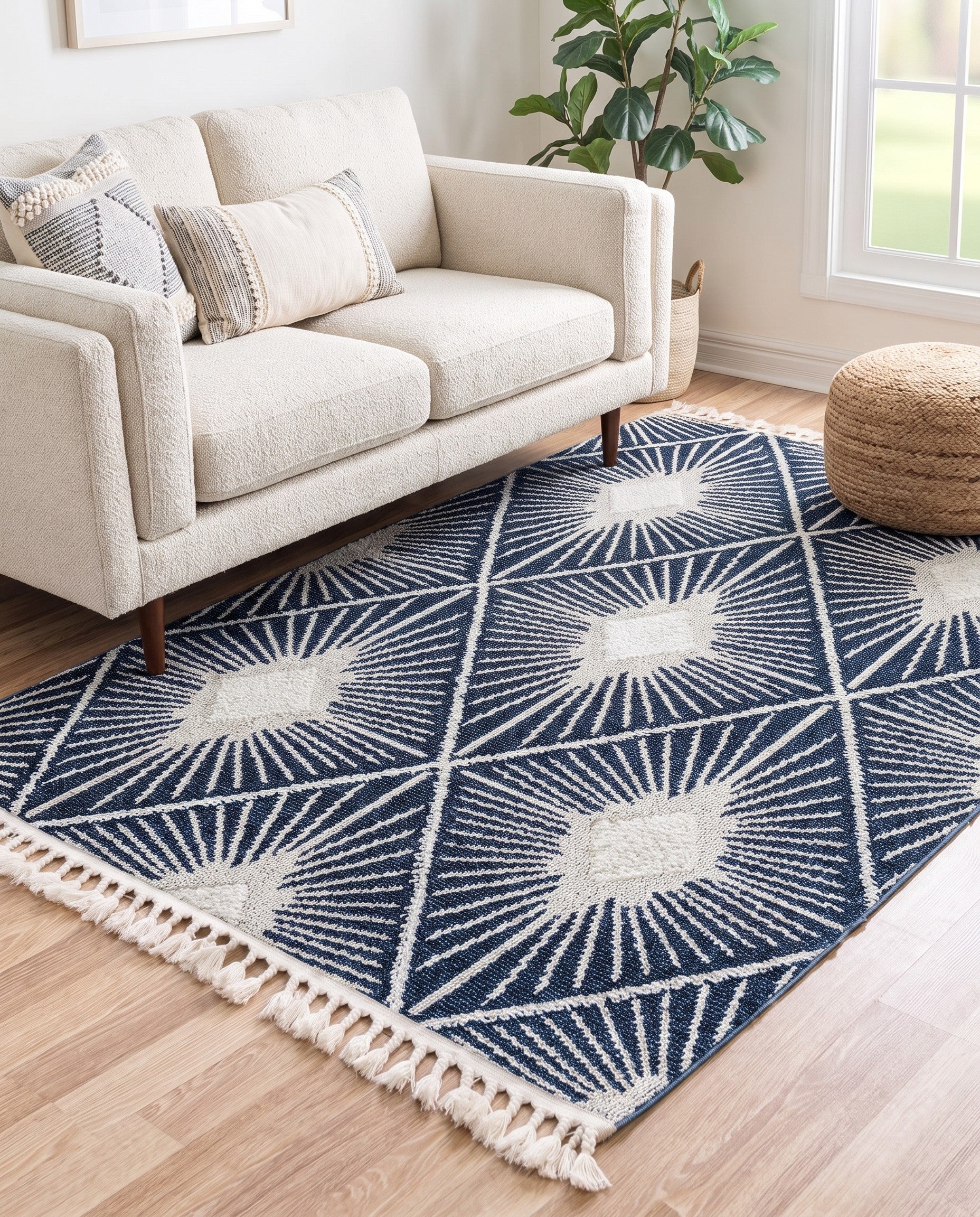 5' 3 x 8' Boho Rug