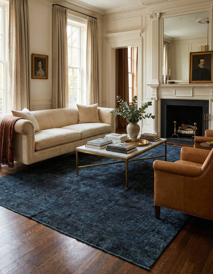 Detail image of 8' 3 x 12' 1  Hand Knotted Ultra Vintage Persian Wool Rug