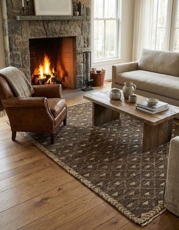 5' 3 x 7' 1 Hand Knotted Darya Wool Rug