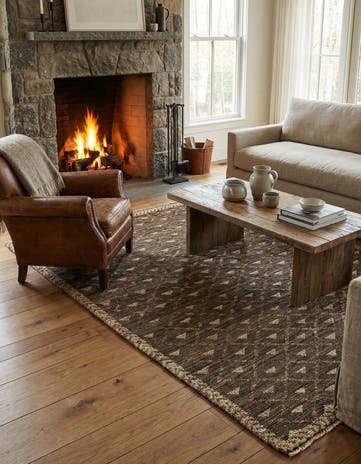 5' 3 x 7' 1 Hand Knotted Darya Wool Rug