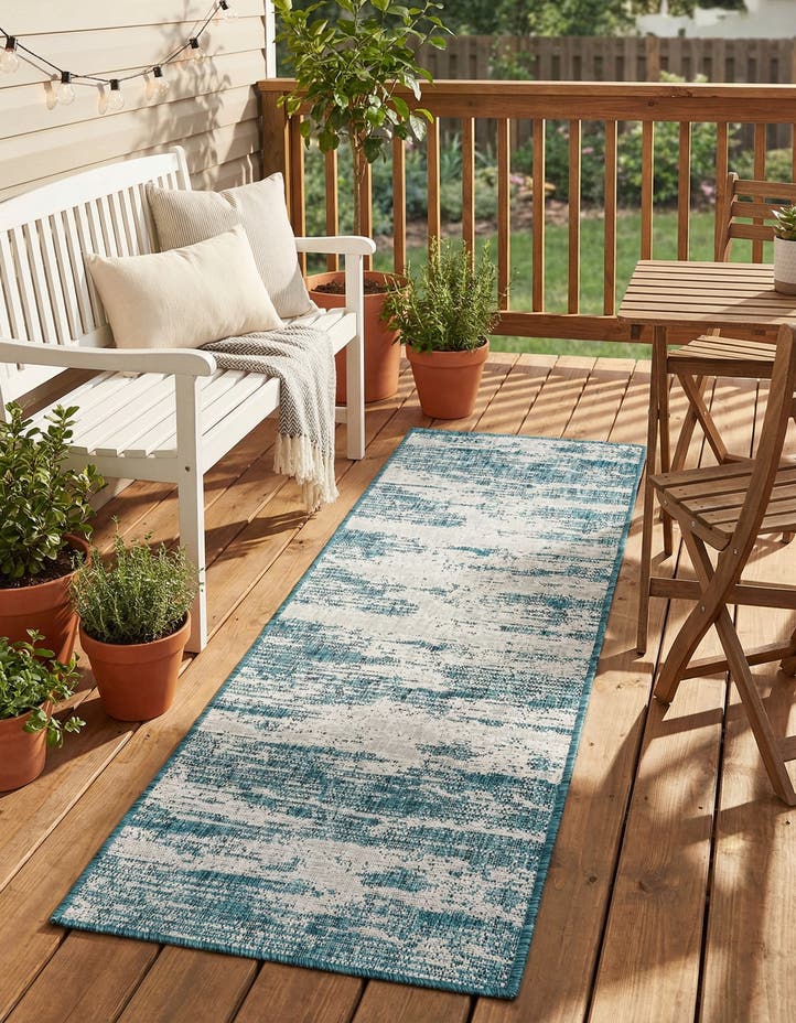 2' x 6' Easy-Clean Modern Indoor / Outdoor...