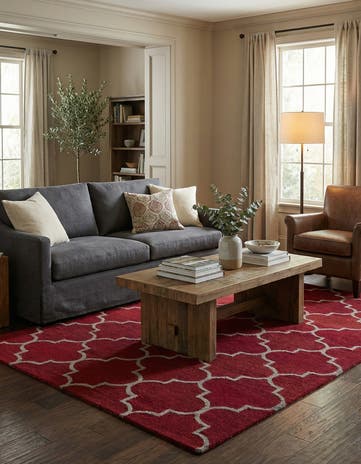5' 1 x 8' Luna Wool Rug