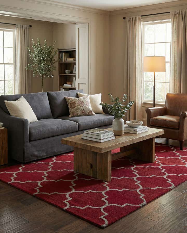 5' 1 x 8' Luna Wool Rug