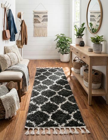 2' 7 x 8' 2 Athena Shag Runner Rug