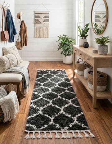 2' 7 x 8' 2 Athena Shag Runner Rug