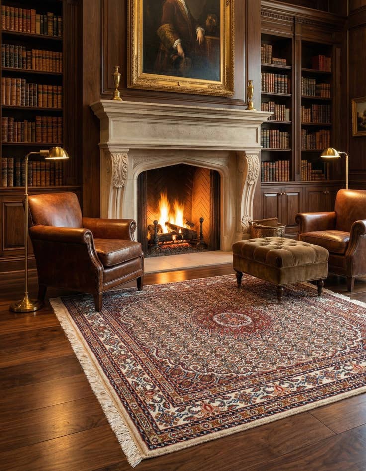 Detail image of 4' x 4' Mood Wool Square Rug