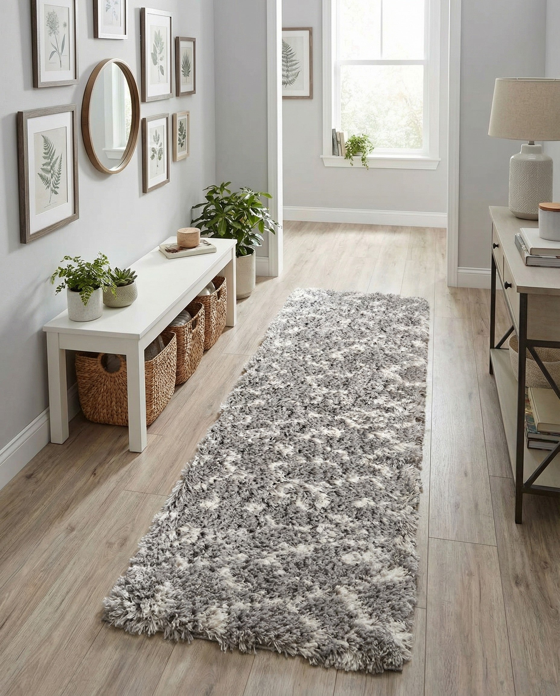  2' x 6' Infinity Shag Runner Rug