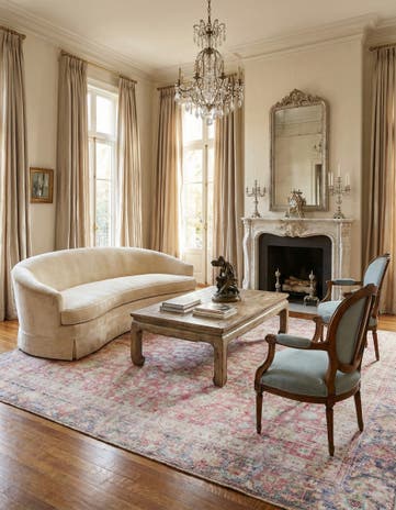 9' x 11' 10 Hand Knotted Ultra Vintage Persian Wool Rug